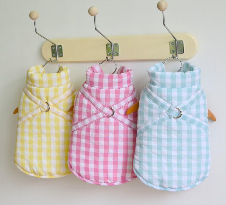 《即納》№1102926 パステルチェックの裏地ボアベスト