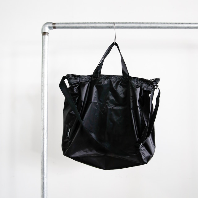 kirahvi yhdeksan - 2way tote Daimond Rip-stop / Black ( made in Japan )