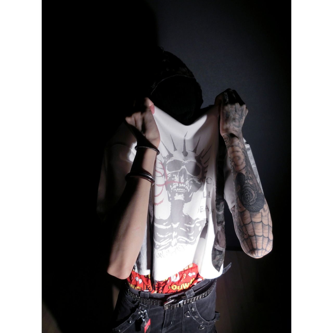 WSHOT Original Rock Skull Boxy Fit Tee WS106