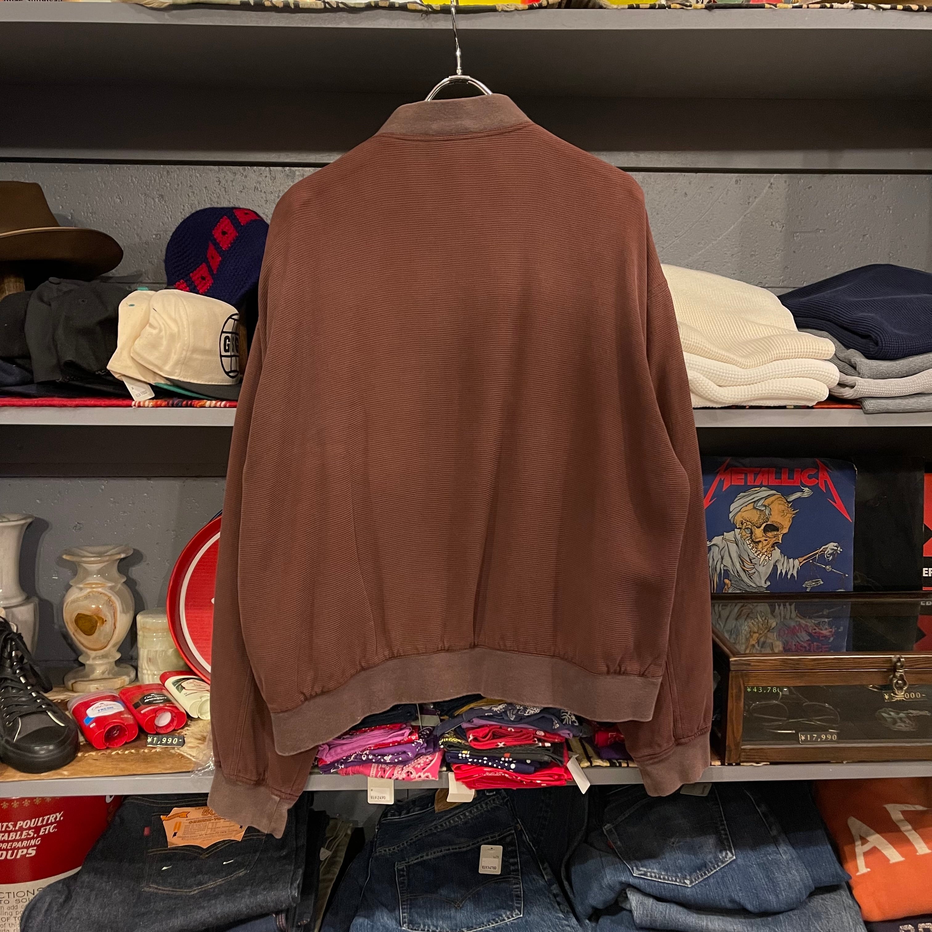 perry Ellis ペリーエリス　シルク100% ブルゾン　90s PERRY ELLIS Silk Blouson | VOSTOK