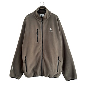 8G FLEECE JACKET -KHAKI BROWN-