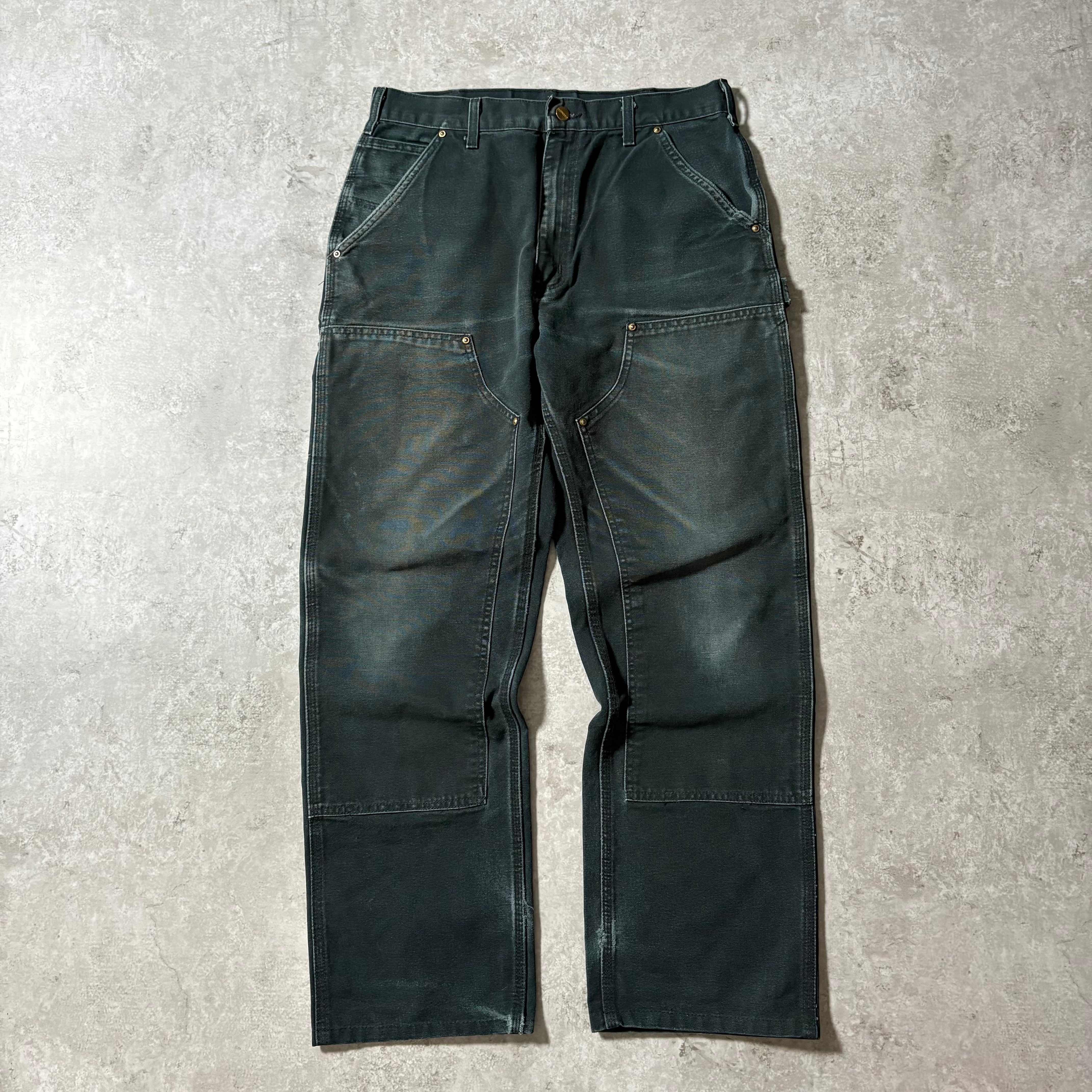 "CARHARTT" Double Knee Pants "Black‼︎"