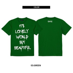 EIPOC PARIS 「"Beautiful World" S/S T-Shirts Black/White/Green/Blue/Orange」