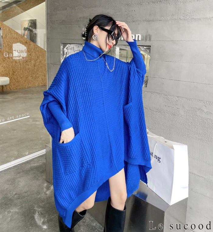 お支払い確認後20日以内発送】Le sucood ドルマンニットワンピース