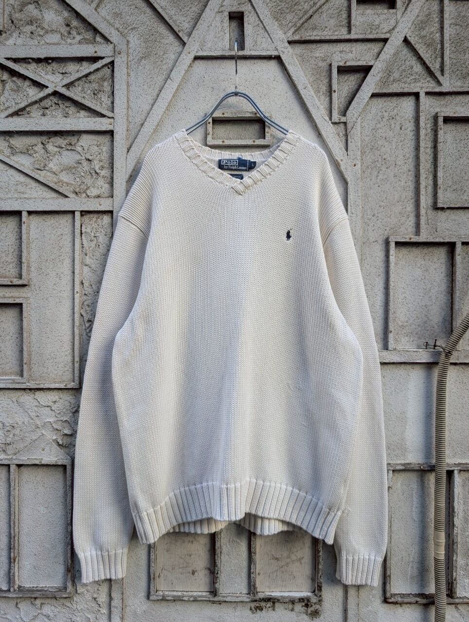 "POLO RALPH LAUREN" cotton knit