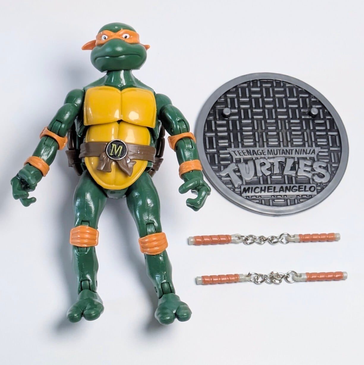 ☆SPECIAL ITEMS☆【 Teenage Mutant Ninja Turtles( ティーンエイジ ミュータント ニンジャ タートルズ )】 14可動アクションフィギュア / ミケランジェロ〚アメリカン雑貨 アメトイ〛