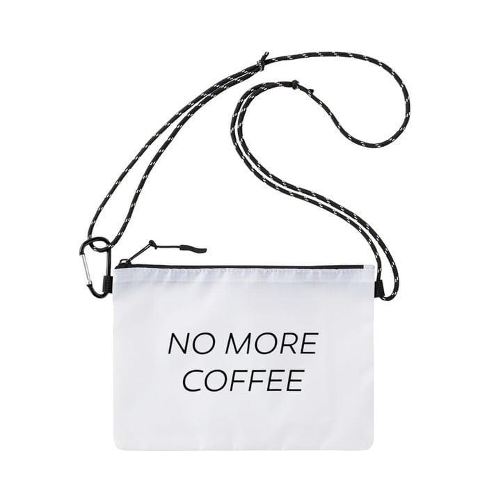 NO MORE COFFEE ミニバッグ