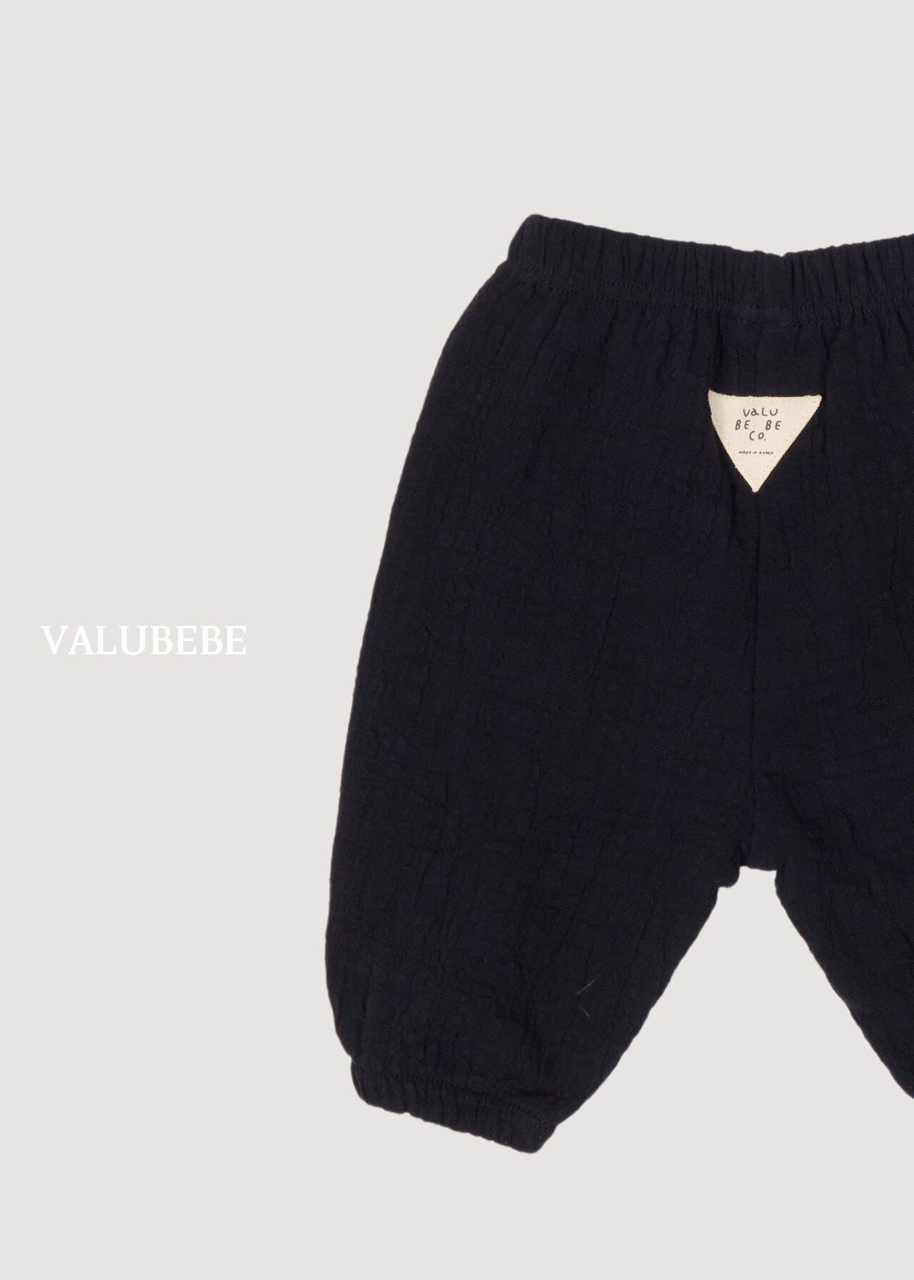 送料無料【予約】/ autumnエンボパンツ /valubebe