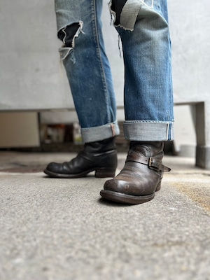 1950s HORSE HIDE ENGINEER BOOTS