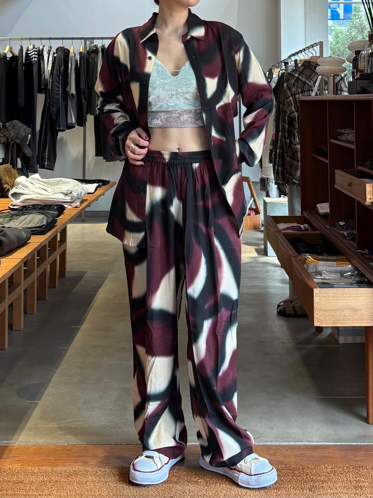 【26AW | WOMEN】SUKU HOME スクホーム / パジャマ セットアップ /ALTO WINTER PYJAMA SET. SH26AW002O - 2