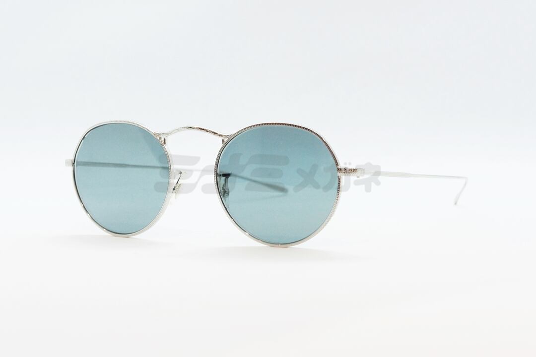 送料＆加工料込 オリバーピープルズ サングラス ホワイト ビッグ