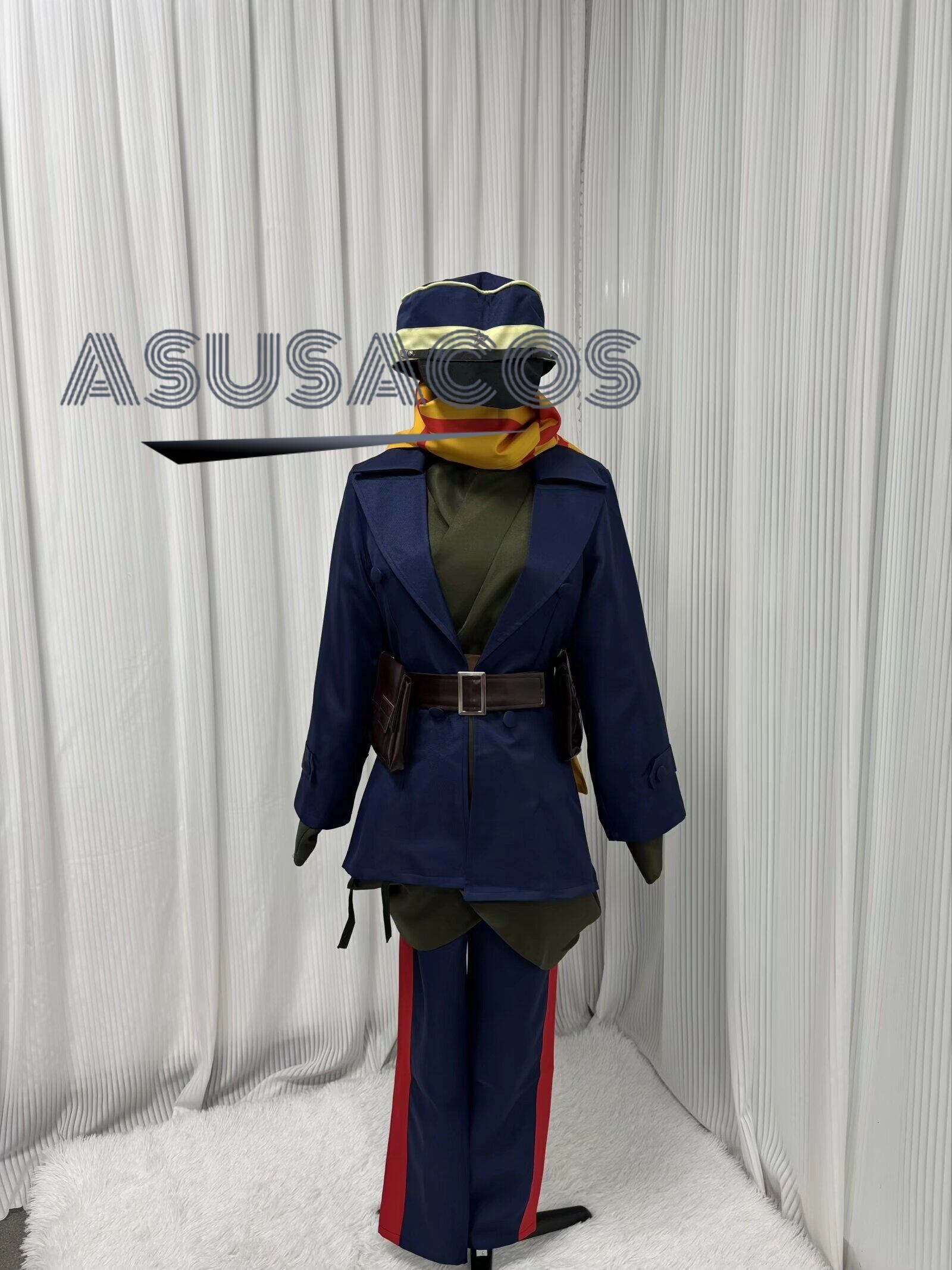 ASUSACOS 実物撮影！ゴールデンカムイ アシリパ コスプレ衣装+頭巾