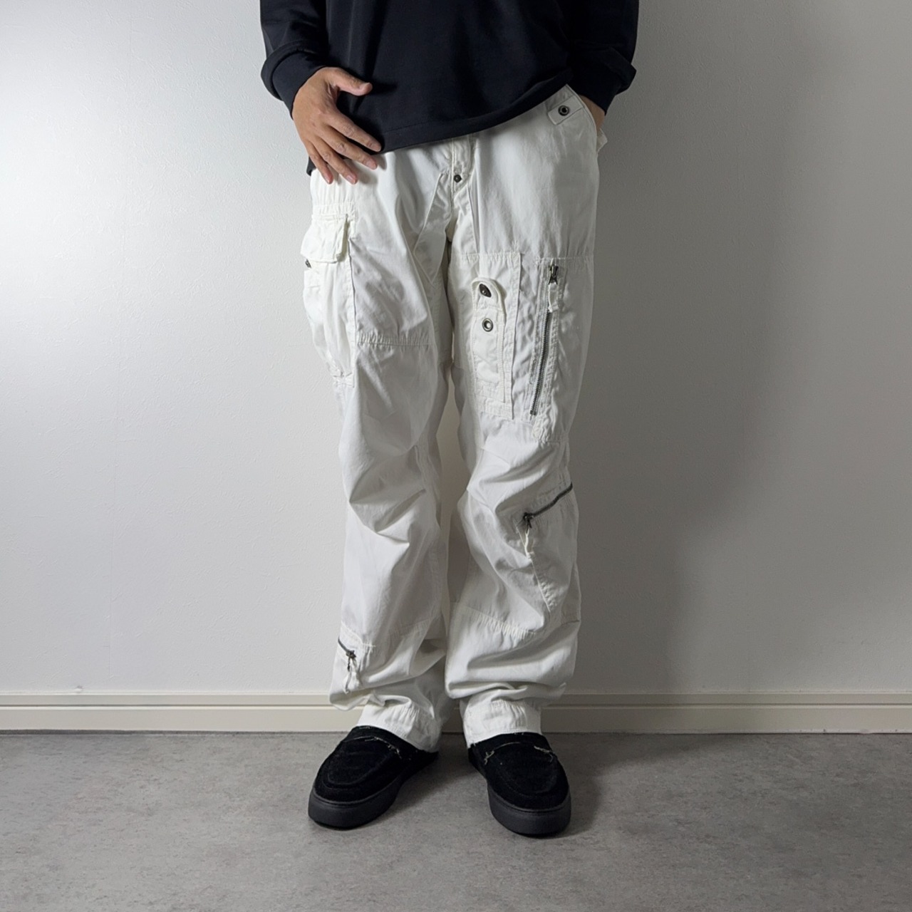 Polo by Ralph Lauren Combat Paratrooper Cargo Pants W34L30 古着 - 17