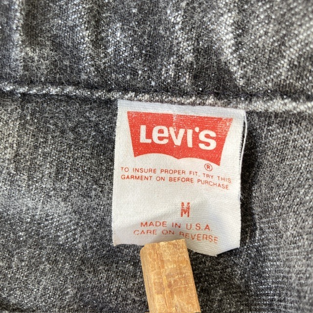Levi’s 70507-0253 デニムジャケット ブラック USA製 M ① 画像10