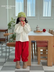 ニニベロ / ninibello / テレトビーフリースフーディー / 韓国子供服 / キッズ / 26winter〖取寄〗*XS~XXL*