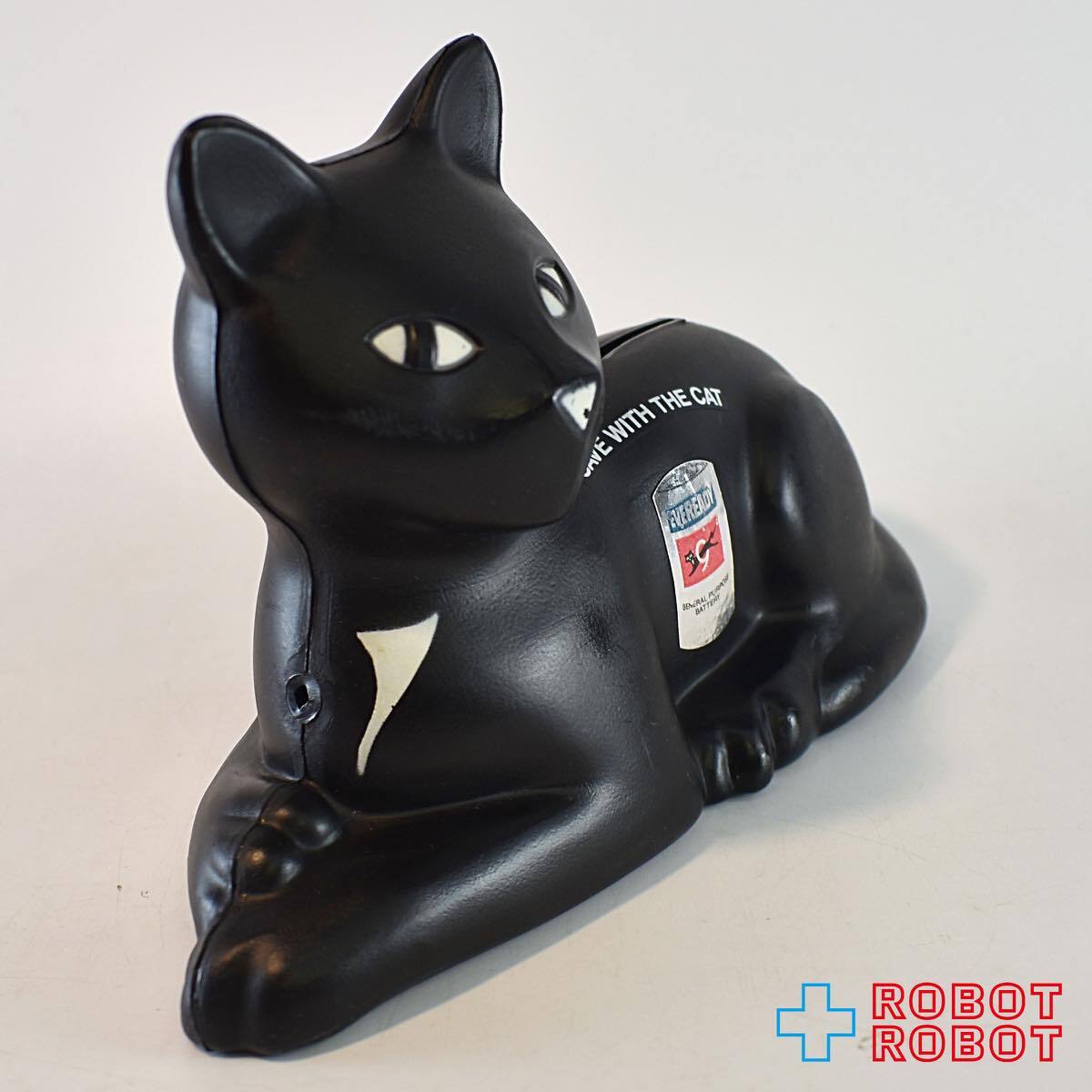 ユニオン・カーバイド エバーレディーバッテリー 黒猫 プラスチック