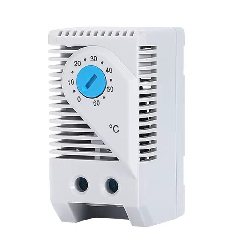 KTS011 機械式サーモスタット 0-60℃調整可能コンパクト 通常オープン 温度調節スイッチ 電気部品 デジタル機械式 温度調節器