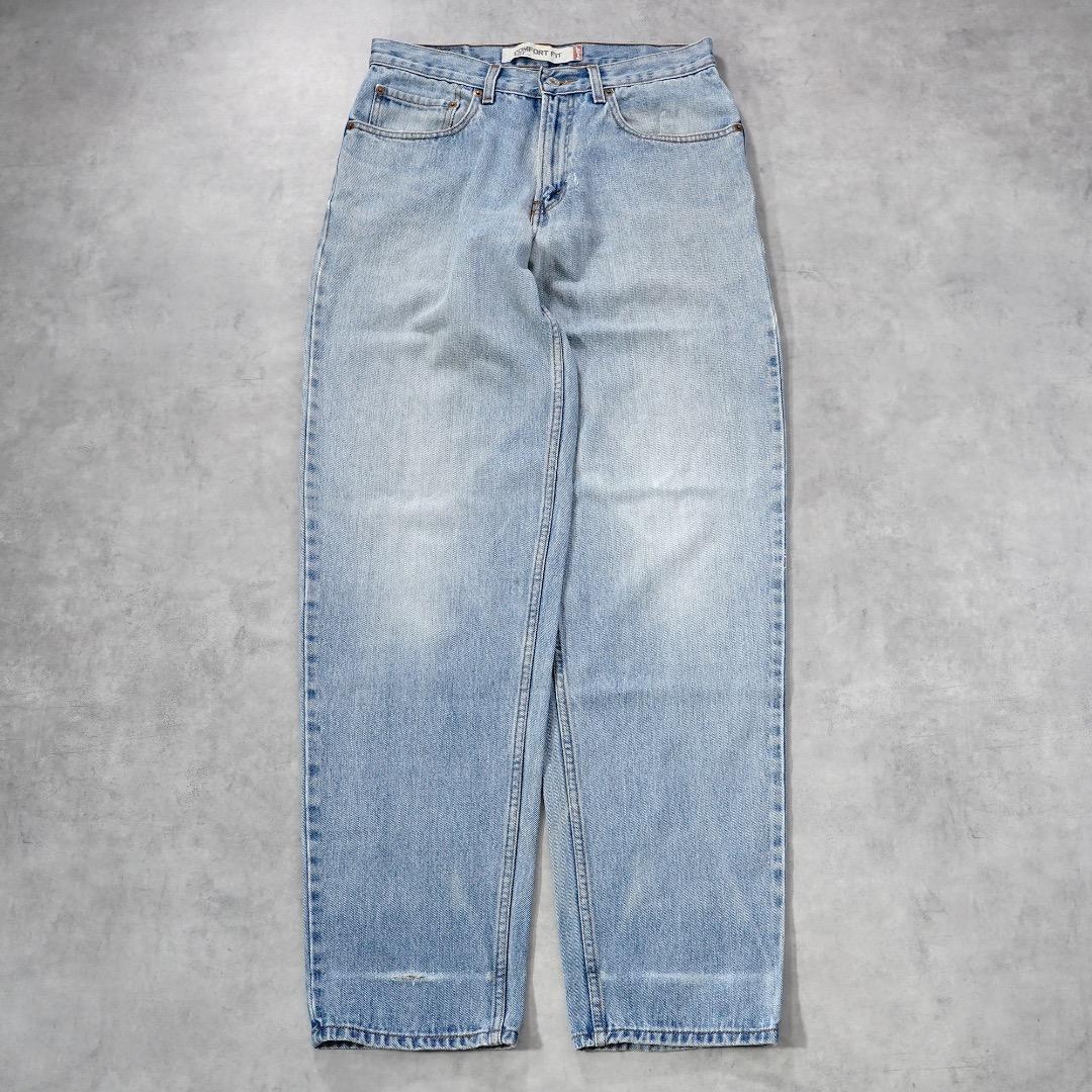 リーバイス560 Levis W31 ブルーデニム 青 00s 古着 17659