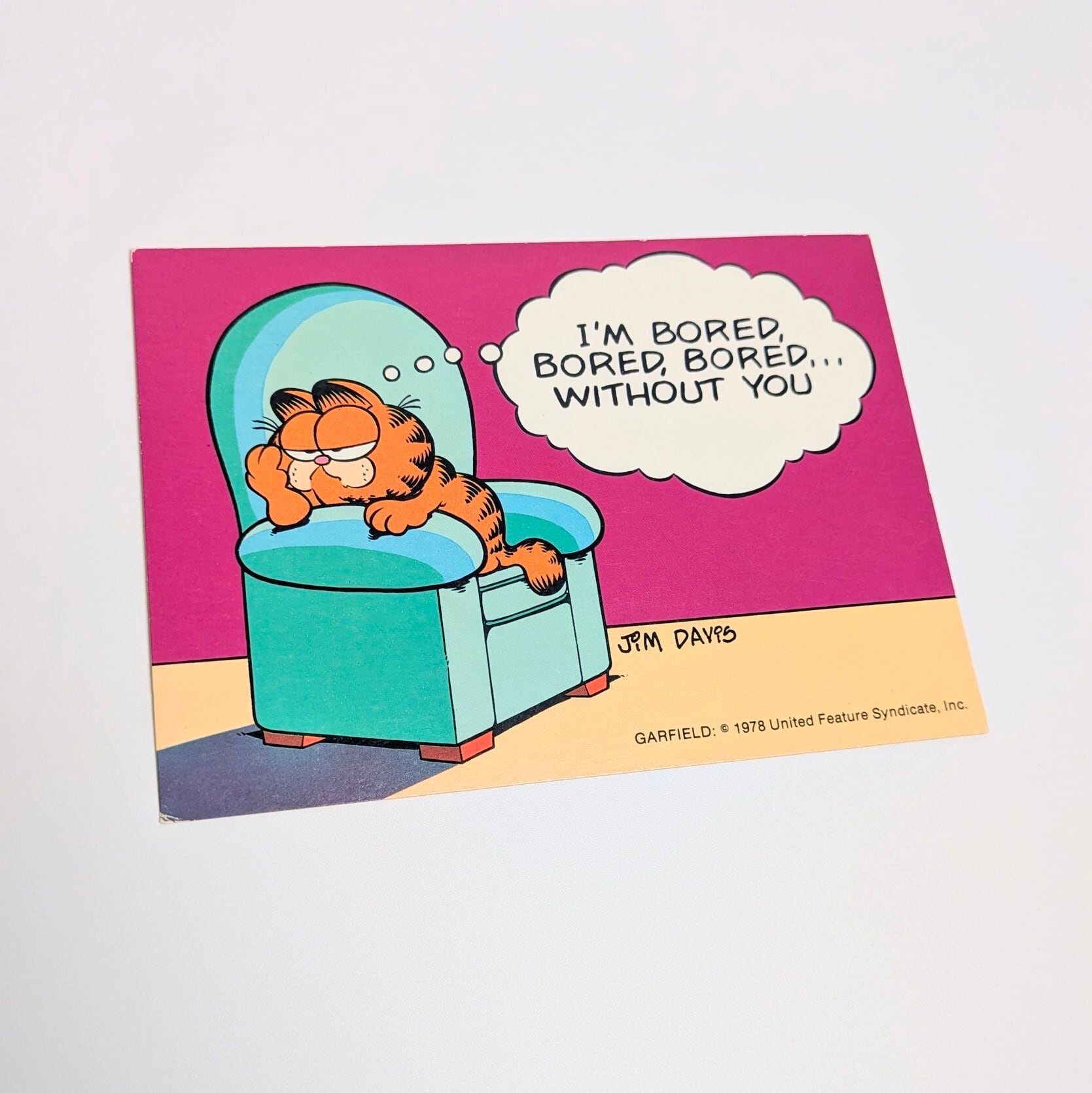 送料無料！☆ VINTAGE 1980年代初期 ☆【 Garfield ( ガーフィールド