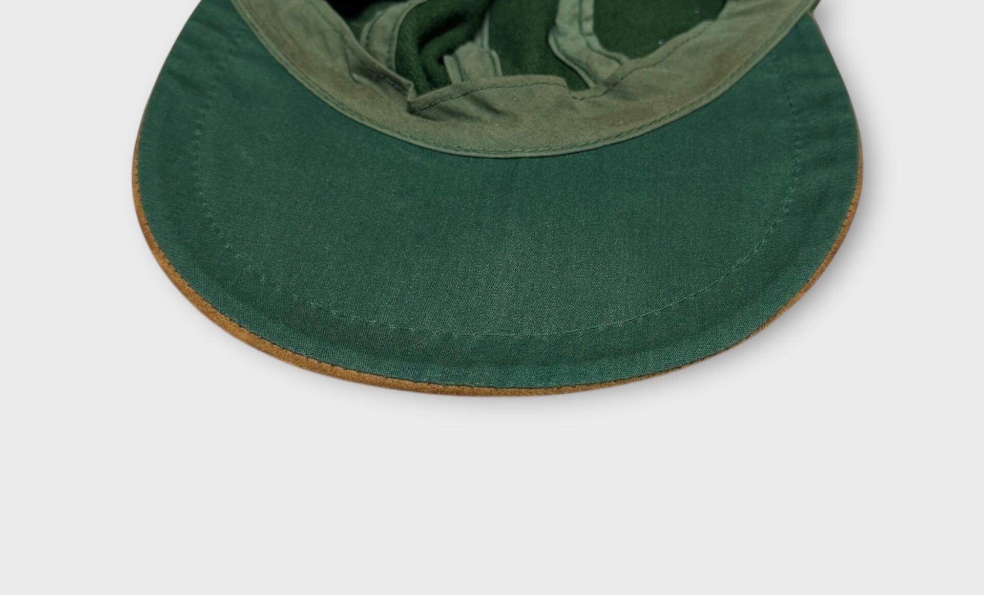 80's USA製 L.L.BEAN Wool×Buckskin Longbill Cap / L | Daily Dress