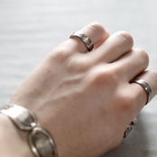 25¢ coin ring