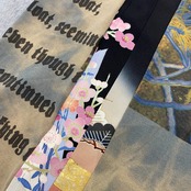 【tshirts229】M size KIMONO & print T-SHIRTS