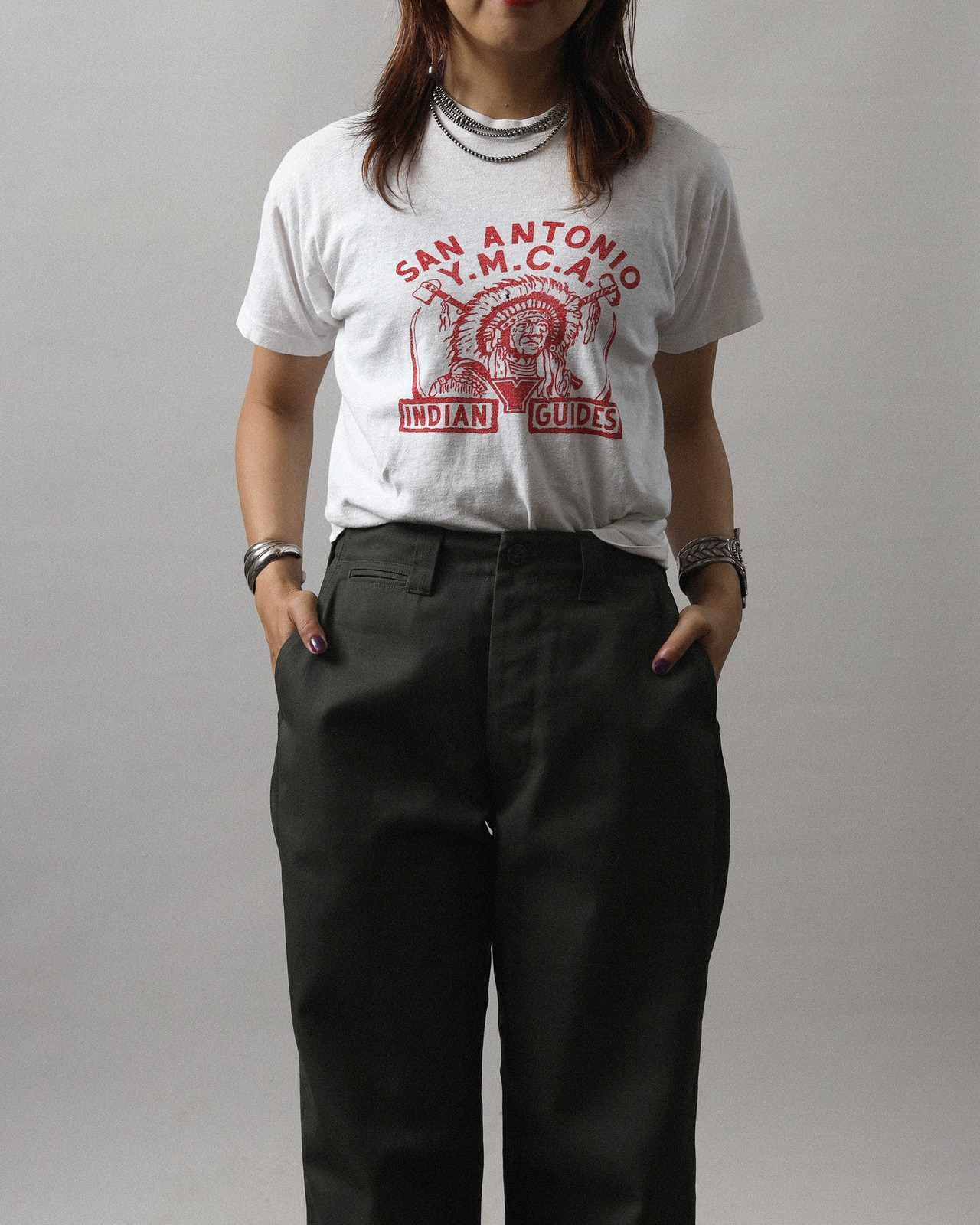 1950-60's San Antonio / Printed T-Shirt