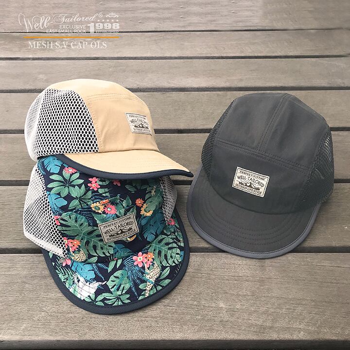 Well Tailored ウェルテーラード Mesh S V Cap Ols Kkc 306 キャンプキャップ ジェットキャップ メッシュキャップ アウトドア キャンプ メンズ レディース ブランド Have A Nice Time Store