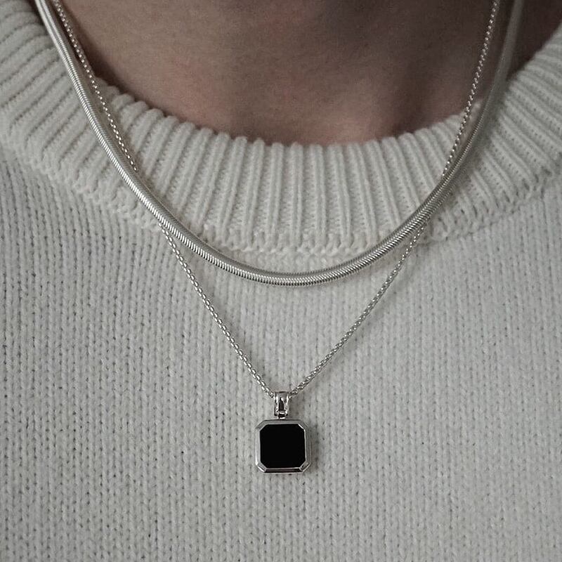 スクエアトップネックレス ネックレス 10050