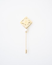 〈Ferragamo〉Pearl Pin Brooch