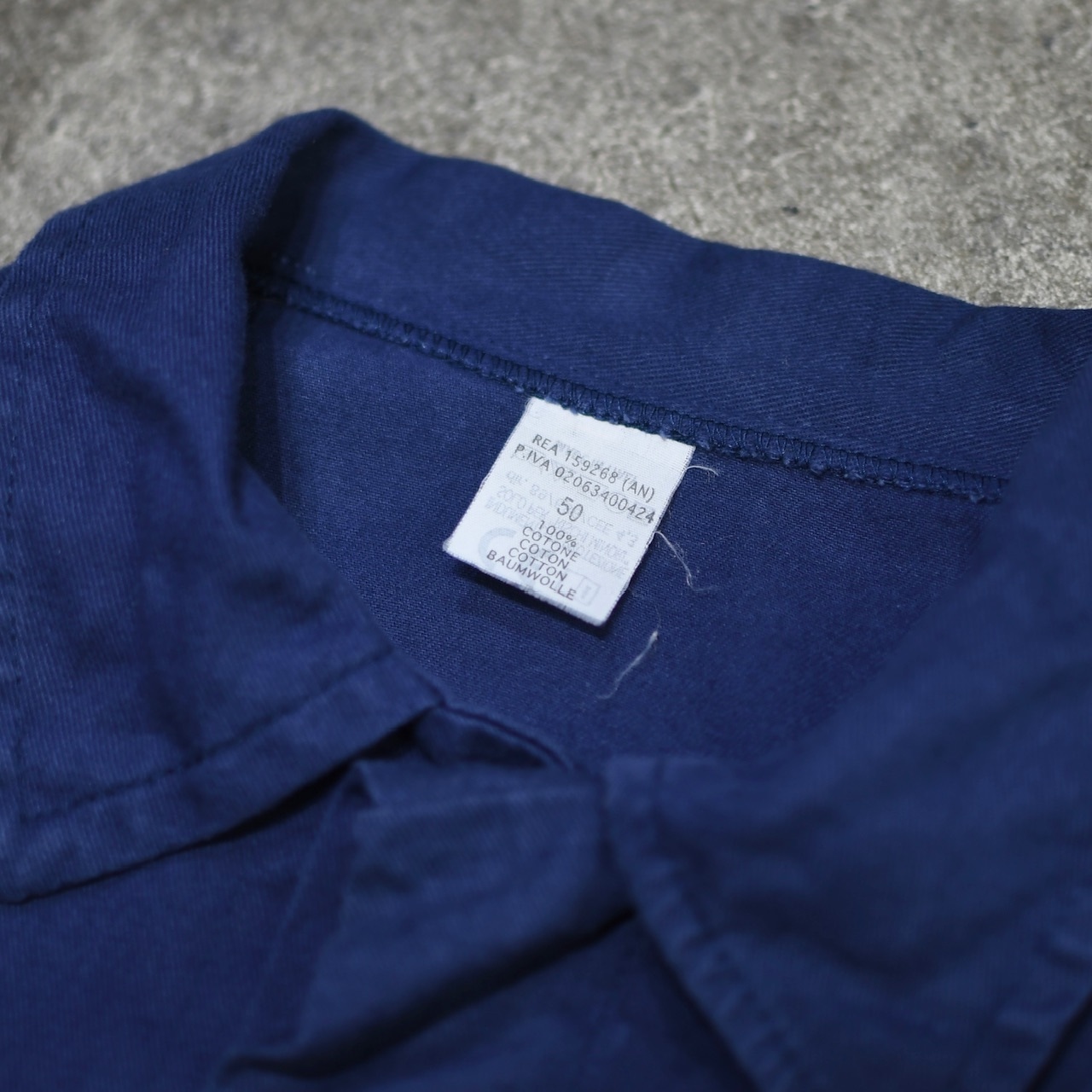 cotton twill euro work jacket