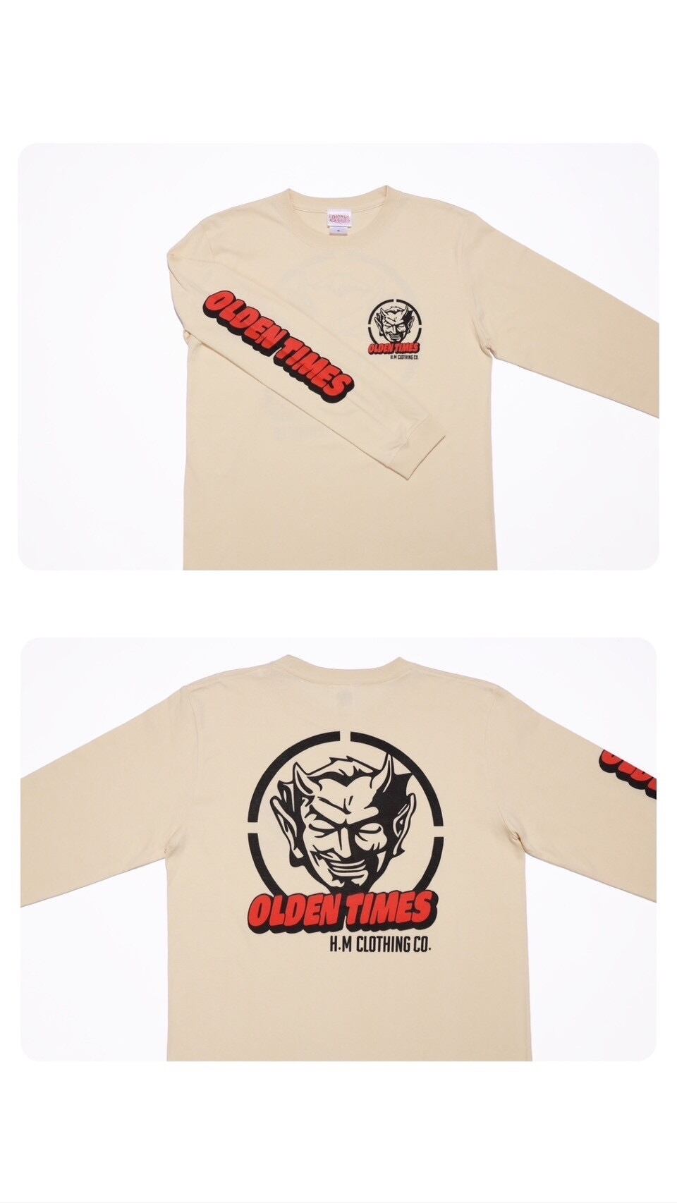 2色展開】OLD SKATE L/S TEE | OLDENTIMES OKINAWA