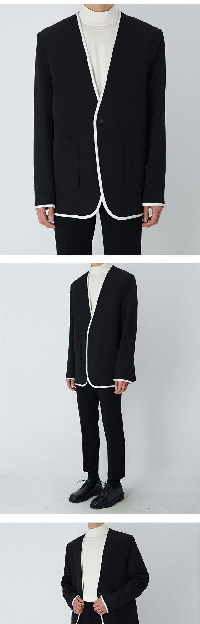 全1色 ジャケット トップス 無地 カジュアル 長袖 おしゃれ