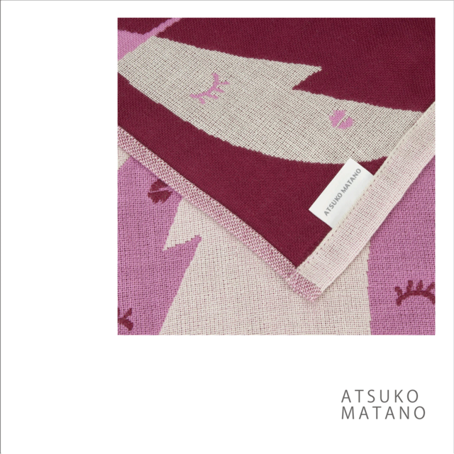 【ATSUKO MATANO（マタノアツコ）】バスタオル「三日月」　