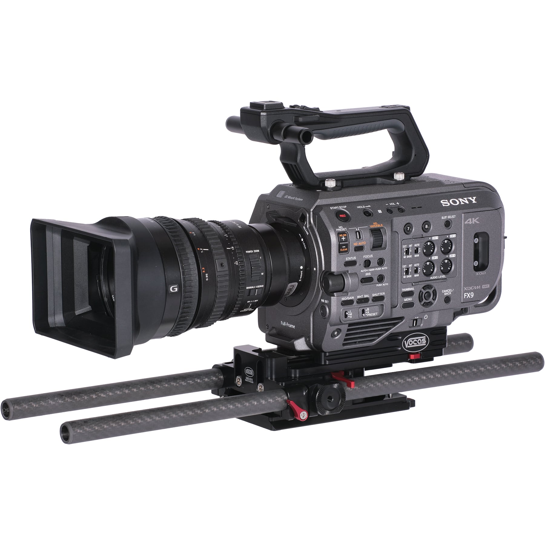 ：Sony PXW FS7/FS7 II/FX9用USBP MKIIカメラアダプタープレート