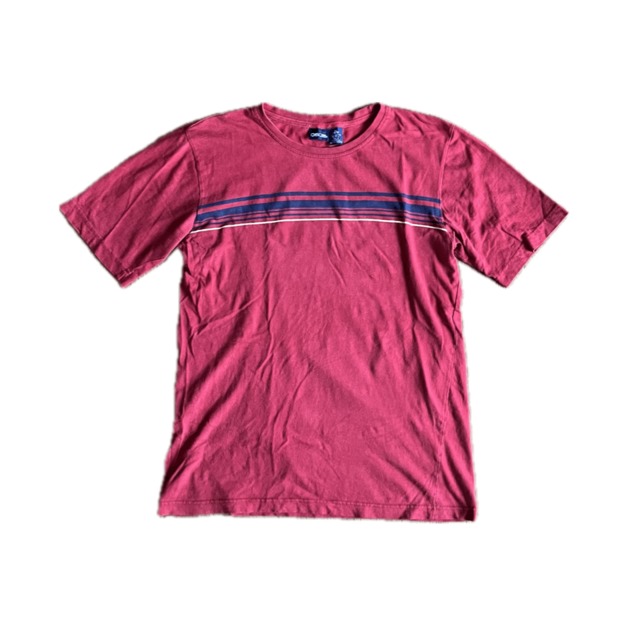 90’s~ “CHEROKEE “ horizontal stripe cotton Tee 古着 ボーダー 赤 コットン Tシャツ 半袖 メンズ