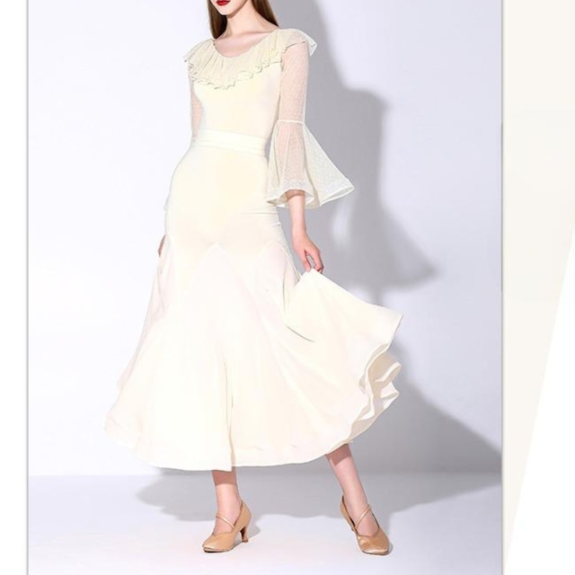 ドットデザイン シースルーカット Aライン マキシワンピース　ds1492