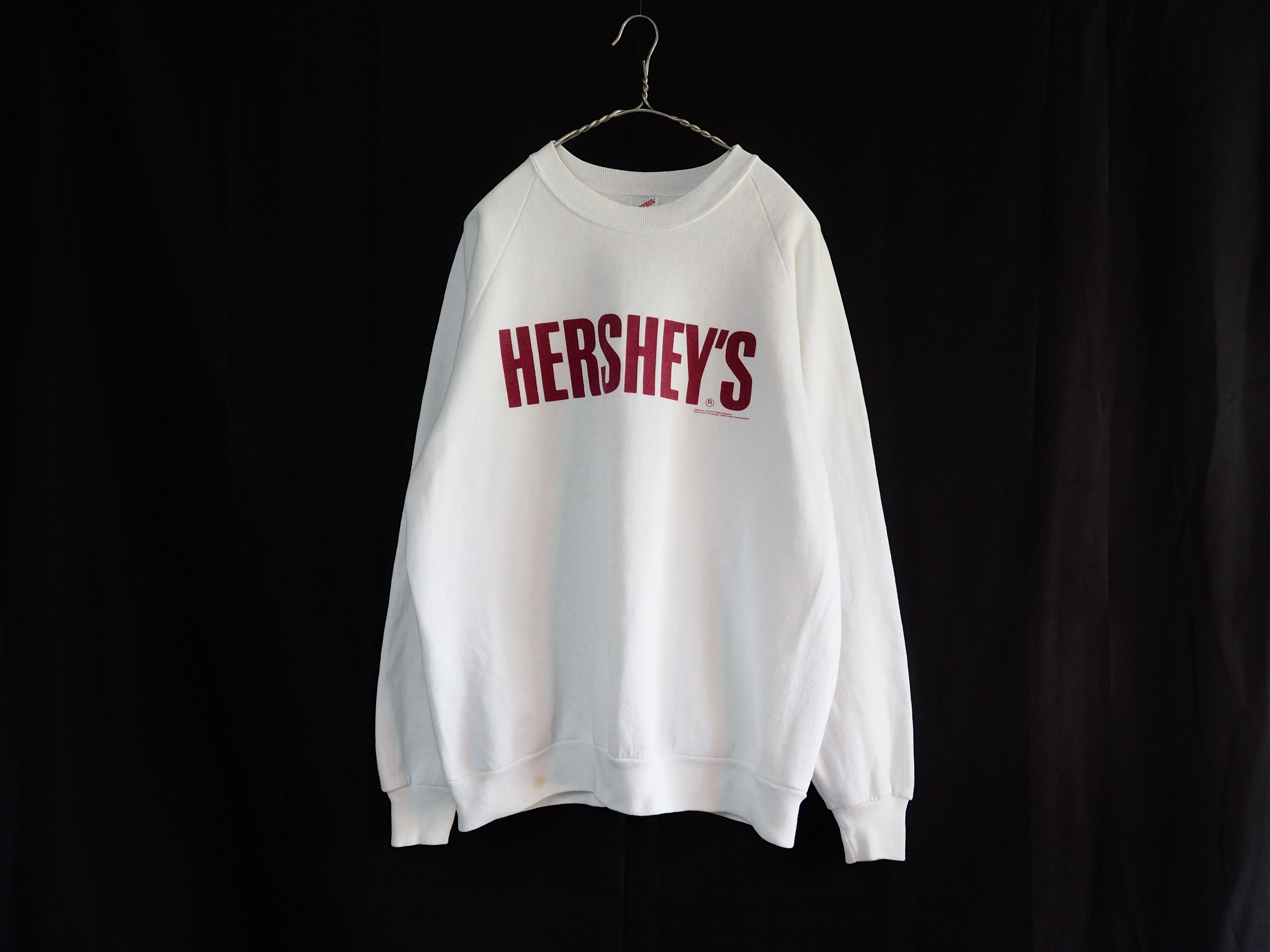 1990’s HERSHEY’S USA製 ロゴスウェット XL