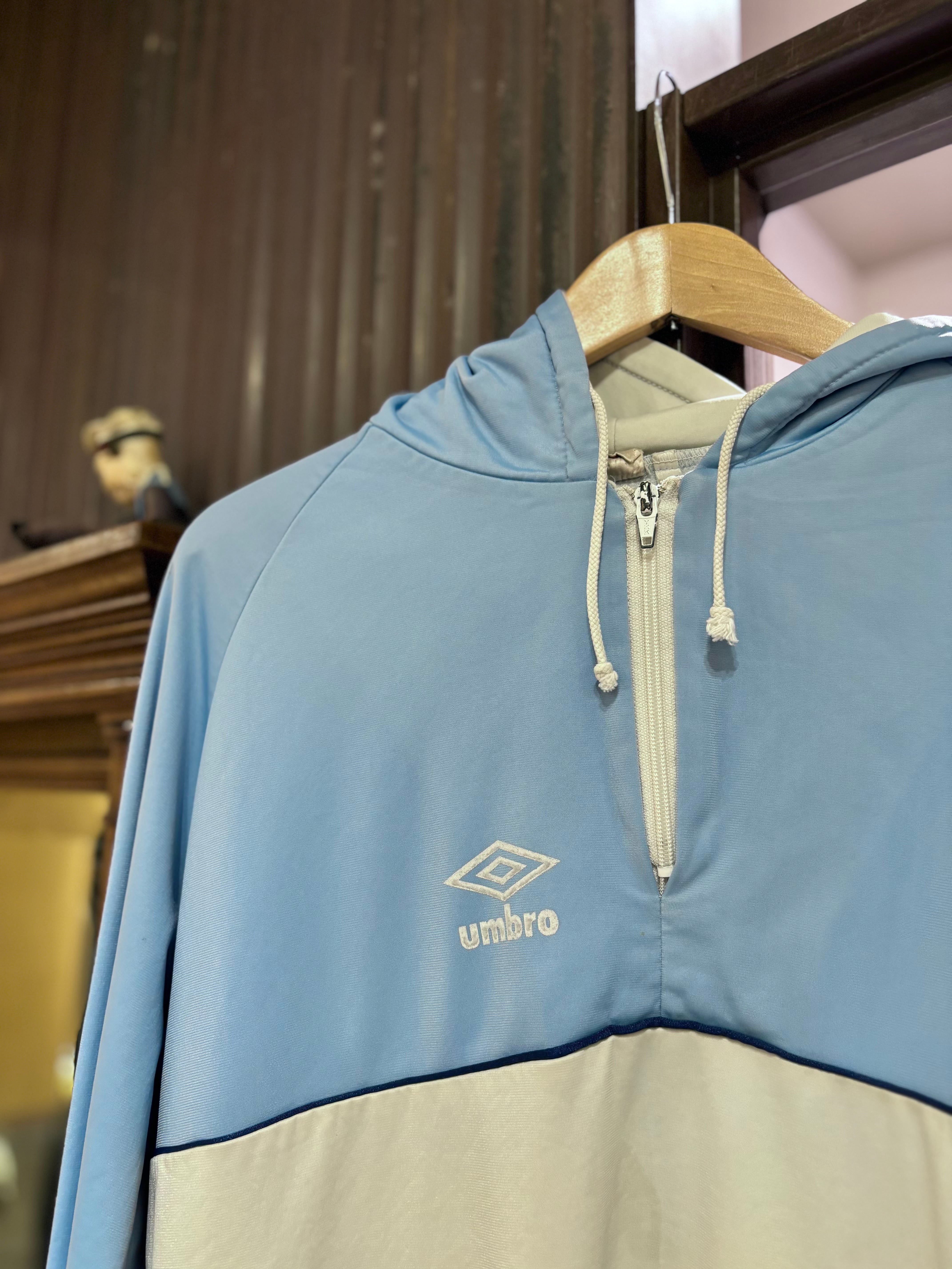 80's umbro JERSEY HALF-ZIP PARKA | STRAYSHEEP ONLINE