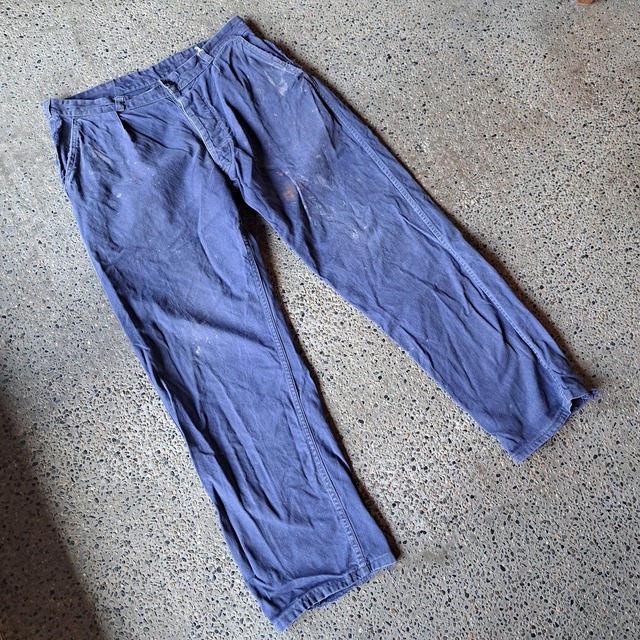 "hard work" フランス軍 ペインターパンツ used [308053]