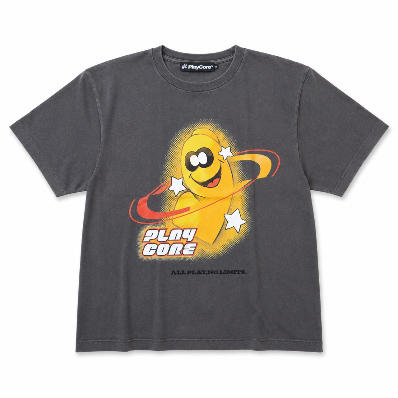 Mr.Thumb T-shirt / fade black - 1