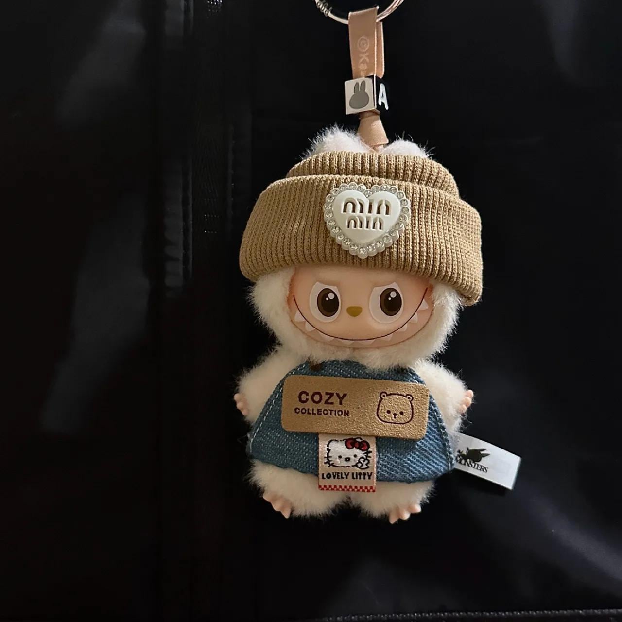 シンプル可愛い!キュートでおしゃれ♡ Labubu 4.0 着せ替え 2点セット 10cm おしゃれ シンプル ラブブ