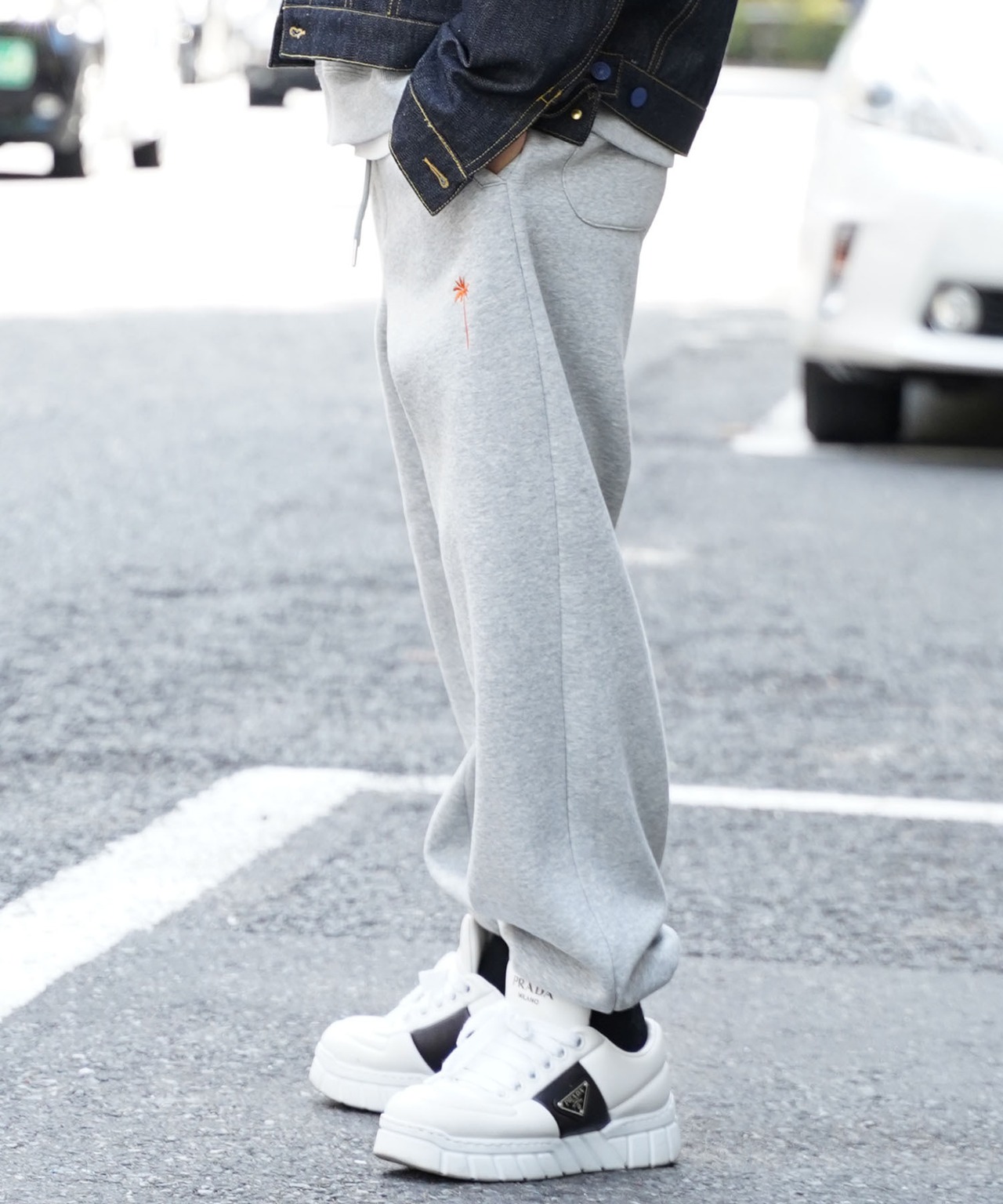 【#Re:room】ICON SWEAT WIDE PANTS［REP228］