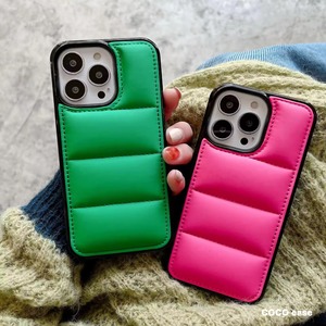 ダウンみたいなふかふかケース（ピンク）