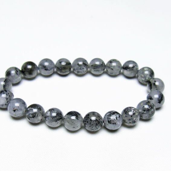 バイオタイトインクォーツ ブレスレット 9mm 一点物 メール便可 [M便 1/10] 111-48154