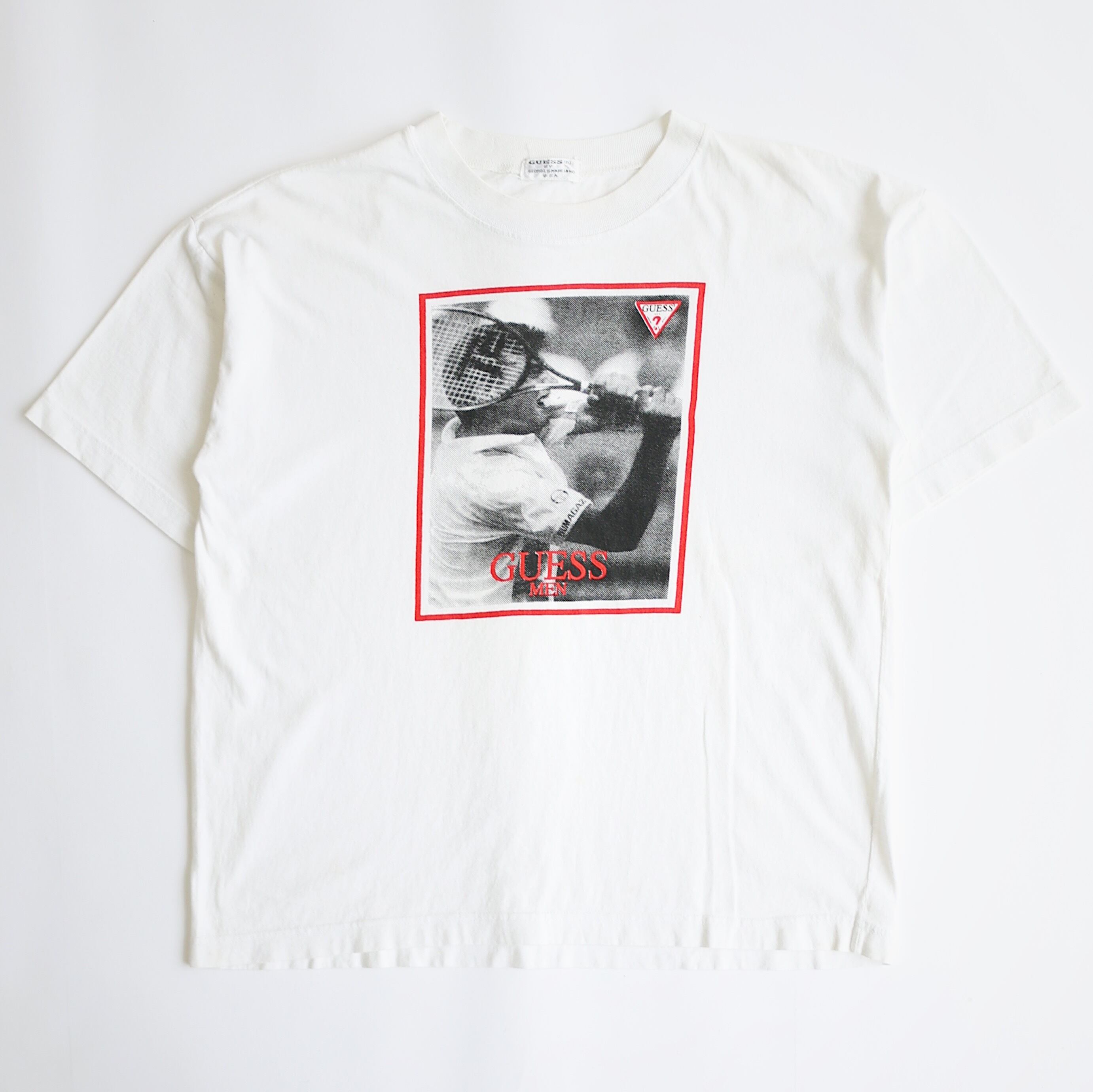 90S GUESS MAN PHOTO TSHIRT