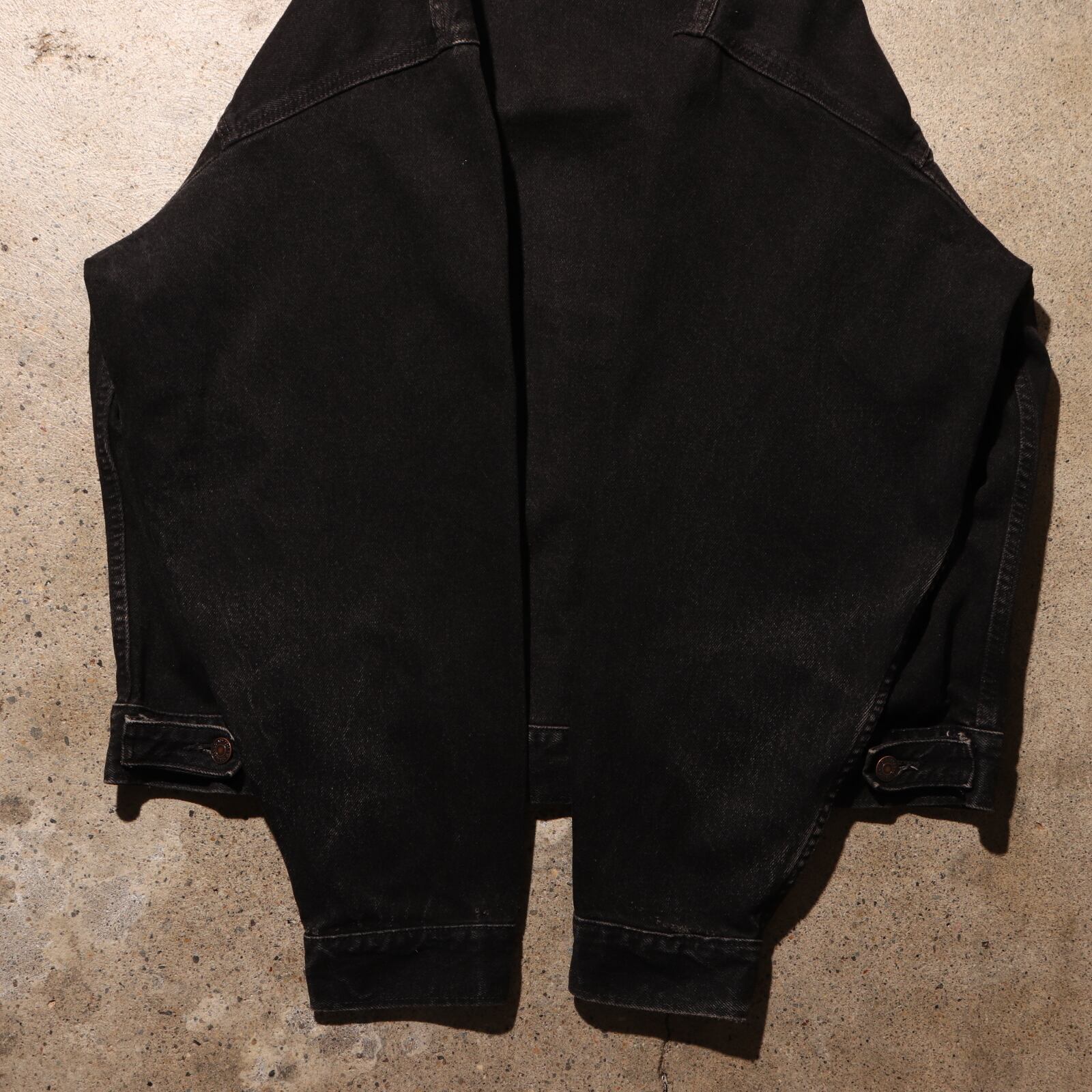 XL 70507 USA 92年 Levi’s ブラックデニムジャケット 黒