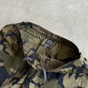 BIWAKO CITY /  PACKABLE  NYLON PANTS / CAMO