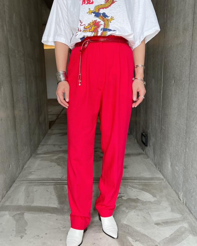 90s "Sag Harbor Pettite" two tuck slacks