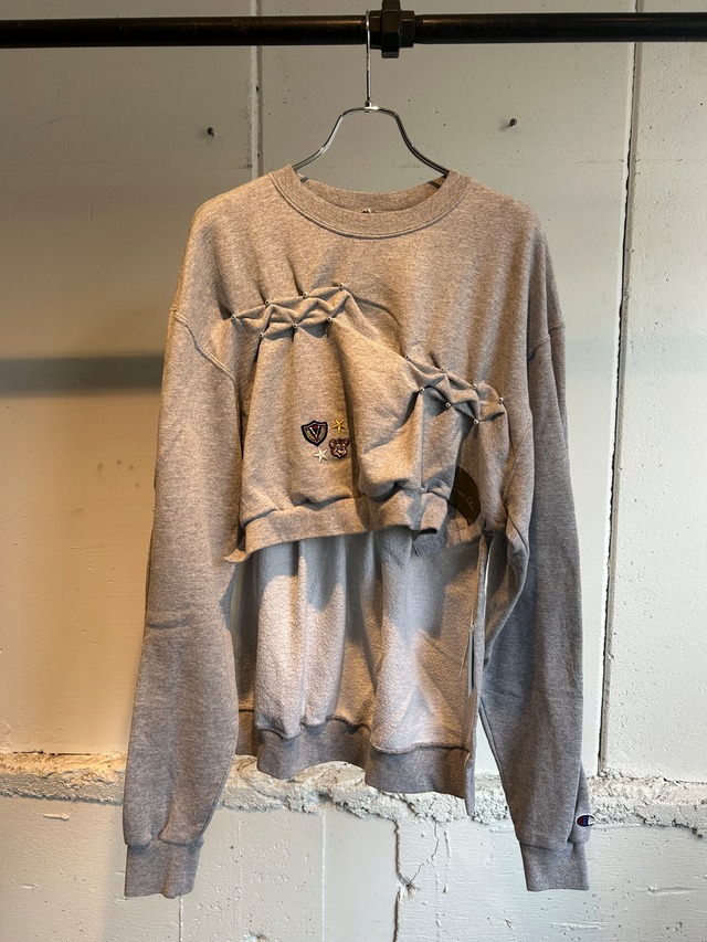 createclair  ATELIER BY CREATE CLAIR / REMAKE SWEAT - SHORT